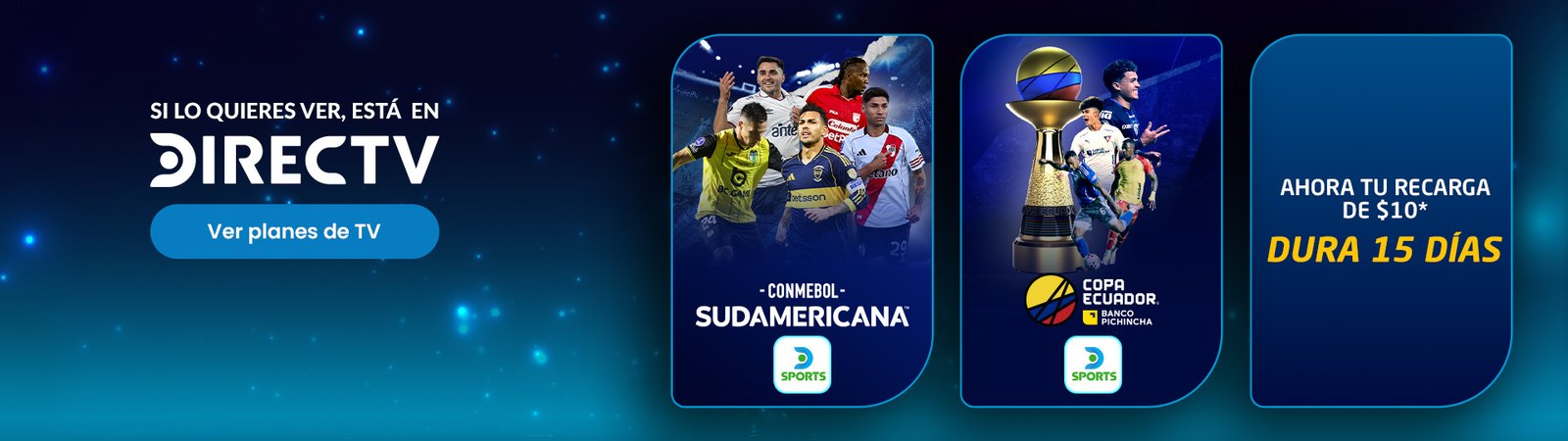 El mejor fútbol en DIRECTV