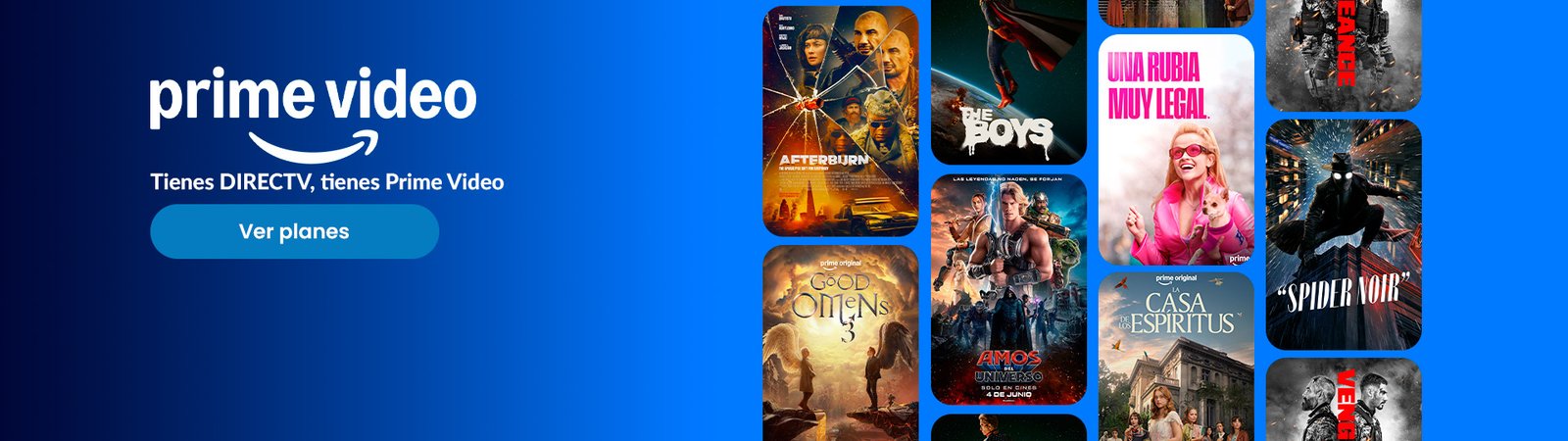 Tienes DIRECTV, tienes Prime Video